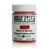 Golden SoFlat Matte Acrylic, Cadmium Red Dark, 2oz Jar