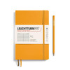 Leuchtturm 1917 Leuchtturm Softcover (Medium A5) Notebook, Rising Sun, 123 p., ruled