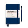 Leuchtturm 1917 Leuchtturm Softcover (Medium A5) Notebook, Navy, 123 p., dotted