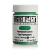 Golden SoFlat Matte Acrylic, Permanent Green, 2oz Jar