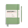 Leuchtturm 1917 Leuchtturm Softcover (Medium A5) Notebook, Sage, 123 p., plain