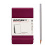 Leuchtturm 1917 Leuchtturm Hardcover Pocket Notepad (A6), Port Red, 184 p., dotted