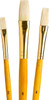 Princeton Artist Brush Company Princeton Brush RealValue Set, Short Handle Series 9100, #9104, Natural Bristle, 3pk  Princeton Artist Brush Company Princeton Brush RealValue Set, Short Handle Series 9100, #9104, Natural Bristle, 3pk