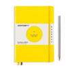 Leuchtturm 1918 Leuchtturm Notebook Medium (A5), Hardcover, 251 numbered pages, Lemon, dotted, Bauhaus Edition