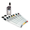 Chartpak Koh-I-Noor Rapidograph Slim Pen & Ink Set, Includes 7 Assorted Pen Nibs and Bottle of Ultradraw Black Ink 