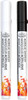 Royal Brush Royal & Langnickel Acrylic Marker Set, Black & White Set, 2.0mm Reversible Tip, 2/pk 