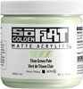 Golden Artist Colors Golden SoFlat Matte Acrylic, 16oz Jar, Titan Green Pale