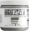 Golden Artist Colors Golden SoFlat Matte Acrylic, 16oz Jar, N5 Neutral Grey
