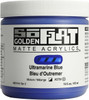 Golden Artist Colors Golden SoFlat Matte Acrylic, 16oz Jar, Ultramarine Blue