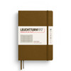 Leuchtturm 1917 Leuchtturm Hardcover Notebook, Spice Brown, Medium (A5), 251p., squared