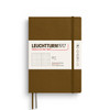 Leuchtturm 1917 Leuchtturm Softcover Notebook, Spice Brown, Medium (A5), 123p., dotted