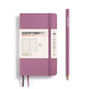 Leuchtturm 1917 Leuchtturm Softcover Notebook, Dusty Rose, Pocket (A6), 187p., dotted