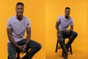 Superior Seamless Backdrop #35 Yellow Orange Seamless Paper 107x36