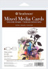Strathmore Artist Papers Strathmore 400 Series Mixed Media Cards & Envelopes, 5" x 7", 6/pk 