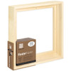 Ampersand Art Supply Ampersand Art Floaterframe, Maple - Bold - 7/8" - 12"x12" 