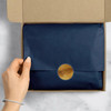  Jillson & Roberts Tissue Paper Pack, Solid Navy Blue 