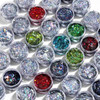  MakerFlo Glitter Shapes, 1oz., Moon 
