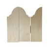  Trekell Gothic Cemetery Gate Altar Panel - Wooden Painting Canvas 