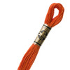  DMC Embroidery Floss, 720 Orange Spice Dark 