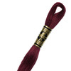  DMC Embroidery Floss, 814 Garnet Dark 