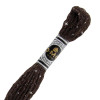  DMC Embroidery Floss, 3371 Shimmer Brown Black 