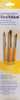 Princeton Artist Brush Company Princeton Brush RealValue Set, Short Handle Series 9100, #9101, Synthetic Bristle, 3pk  Princeton Artist Brush Company Princeton Brush RealValue Set, Short Handle Series 9100, #9101, Synthetic Bristle, 3pk
