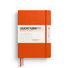 Leuchtturm Hardcover Notebook, Pumpkin, Medium (A5), 251p., dotted