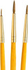 Princeton Artist Brush Company Princeton Brush RealValue Set, Short Handle Series 9100, #9105, Synthetic Bristle, 3pk  Princeton Artist Brush Company Princeton Brush RealValue Set, Short Handle Series 9100, #9105, Synthetic Bristle, 3pk