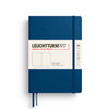 Leuchtturm Hardcover Notebook, Indigo, Medium (A5), 251p., plain