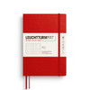 Leuchtturm 1917 Leuchtturm Softcover (Medium A5) Notebook, Cherry, 123p., dotted 