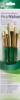 Princeton Artist Brush Company Princeton Brush RealValue Set, Short Handle Series 9100, #9112, Natural Bristle, 4pk  Princeton Artist Brush Company Princeton Brush RealValue Set, Short Handle Series 9100, #9112, Natural Bristle, 4pk