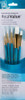 Princeton Artist Brush Company Princeton Brush RealValue Set, Short Handle Series 9100, #9174, White Taklon, 5pk  Princeton Artist Brush Company Princeton Brush RealValue Set, Short Handle Series 9100, #9174, White Taklon, 5pk