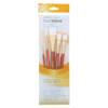 Princeton Artist Brush Company Real Value Brush Set White Taklon 9151 5Pk Princeton Artist Brush Company Real Value Brush Set White Taklon 9151 5Pk