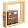 Ampersand Art Supply Ampersand Art Floaterframe, Maple - Bold - 7/8" - 8"x8" 
