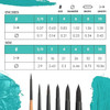 Princeton Artist Brush Company Princeton Brush Catalyst Polytip Bristle, Series 6400, Long Handle, Round 2 