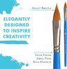 Princeton Brush Select Artiste, Series 3750, Pointed Filbert 6 Princeton Brush Select Artiste, Series 3750, Pointed Filbert 6