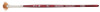 Princeton Artist Brush Company Princeton Brush Velvetouch, Series 3950, Short Handle Brushes, Fan 10/0 