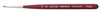 Princeton Artist Brush Company Princeton Brush Velvetouch, Series 3950, Short Handle Brushes, Mini Angle Shader 1/16" 
