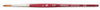 Princeton Artist Brush Company Princeton Brush Velvetouch, Series 3950, Short Handle Brushes, Round 3 