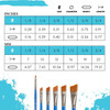 Princeton Brush Select Artiste, Series 3750, Angle Shader 1/2"