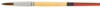 Princeton Artist Brush Company Princeton Brush Snap! Series 9650, Short Handle, Gold Taklon, Round 3/0 