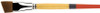 Princeton Artist Brush Company Princeton Brush Snap! Series 9650, Short Handle, Gold Taklon, Angle Shader 1/2" 