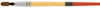 Princeton Artist Brush Company Princeton Brush Snap! Series 9650, Short Handle, Gold Taklon, Filbert 12 