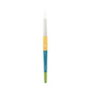 Princeton Brush Snap! Series 9850, Short Handle, White Taklon, Round 16