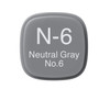  Copic Original Marker, Neutral Gray No. 6 