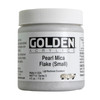 Golden Heavy Body Acrylic, 4oz. Jar, Iridescent Pearl Mica Flakes Small
