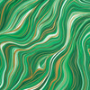  Jillson & Roberts Wrapping Paper Roll, Marbled Green 