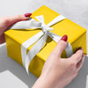  Jillson & Roberts Wrapping Paper Roll, Solid Matte Finish, Yellow 