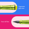 Lamy Inc LAMY Safari Fountain Pen, Special Edition Neon Yellow, Medium Nib 