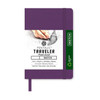  Pentalic Recycled Traveler Pocket Journal Sketchbook, 3"x4", Purple 